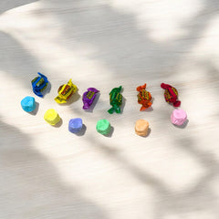 Assortit gluten-free and nut-free taffy for allergy-conscious snacking