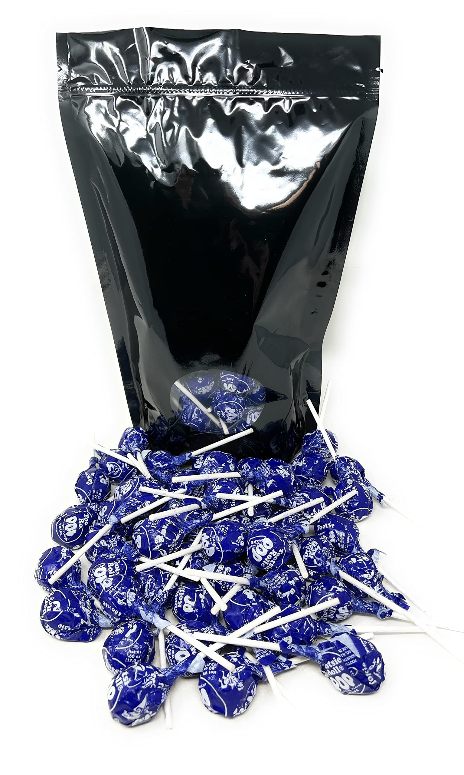 Assortit bulk candy grape lollipops perfect for party favors and candy bowls.