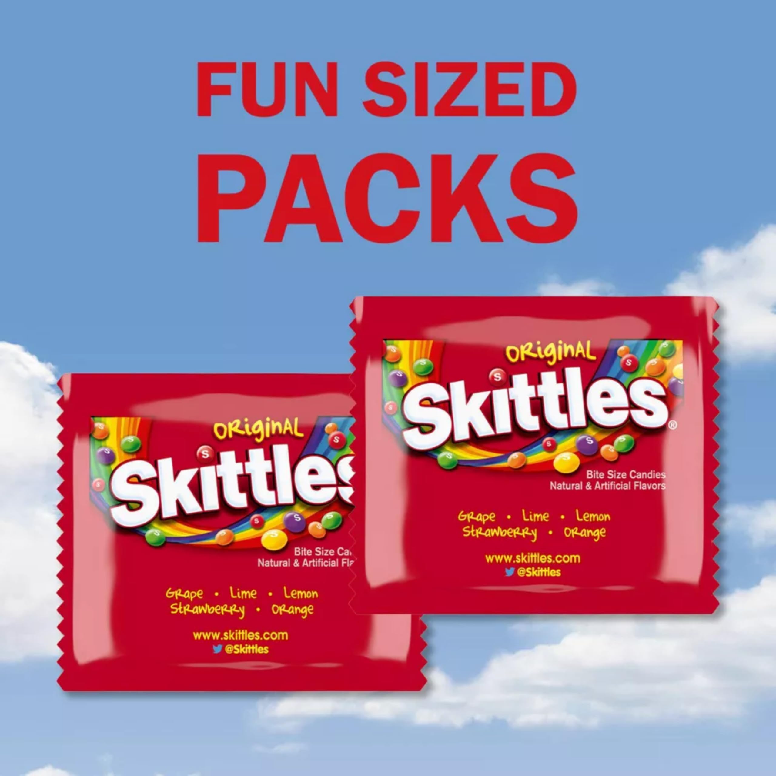 Assortit Skittles Easter basket addition with bright mix of flavors.