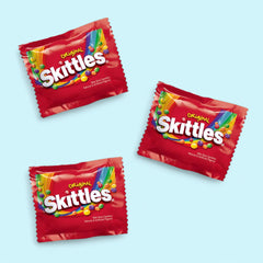 Assortit Skittles party favors, great for gatherings and gifting scenarios.