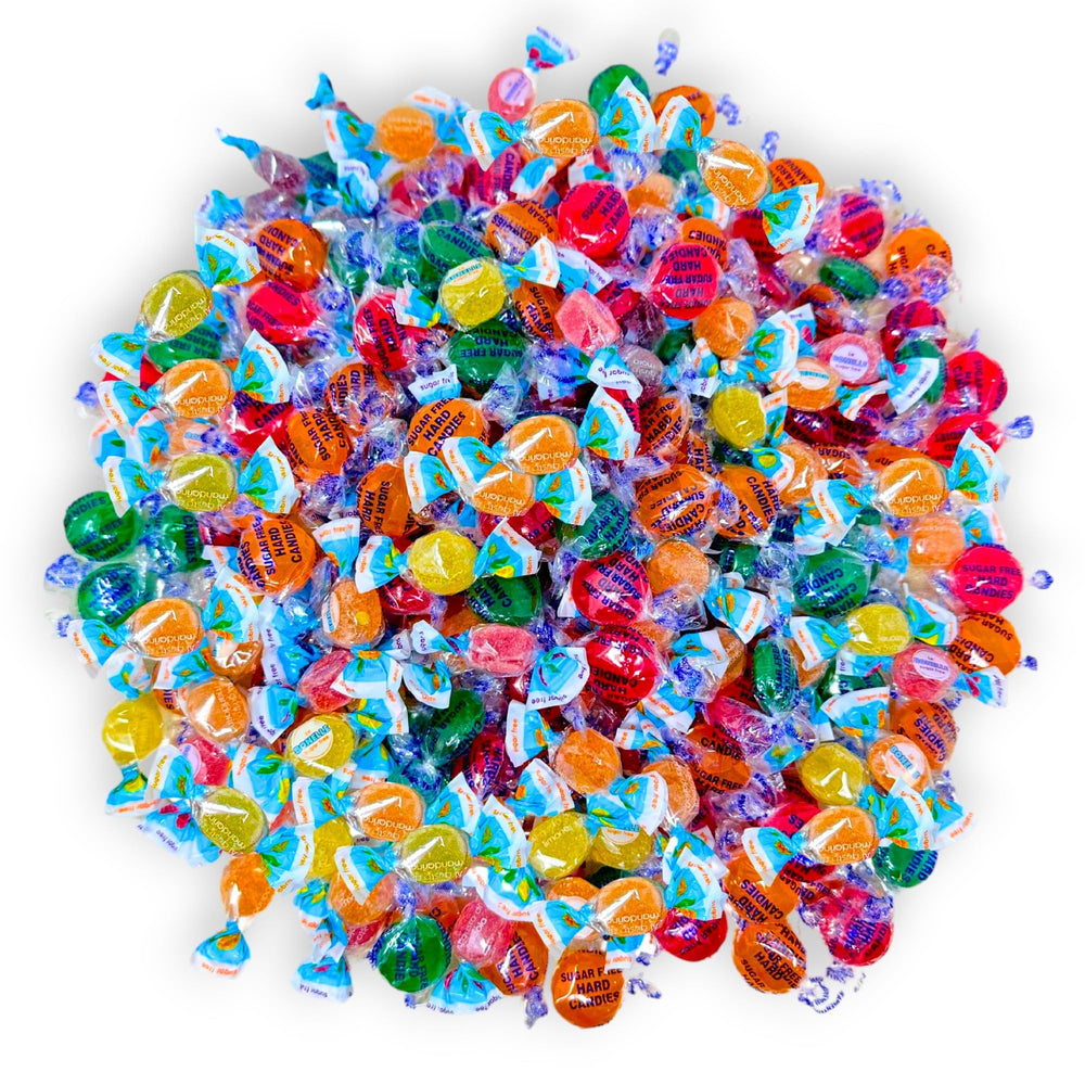 Assortit office snack bowl scene shows convenient shareable treats.