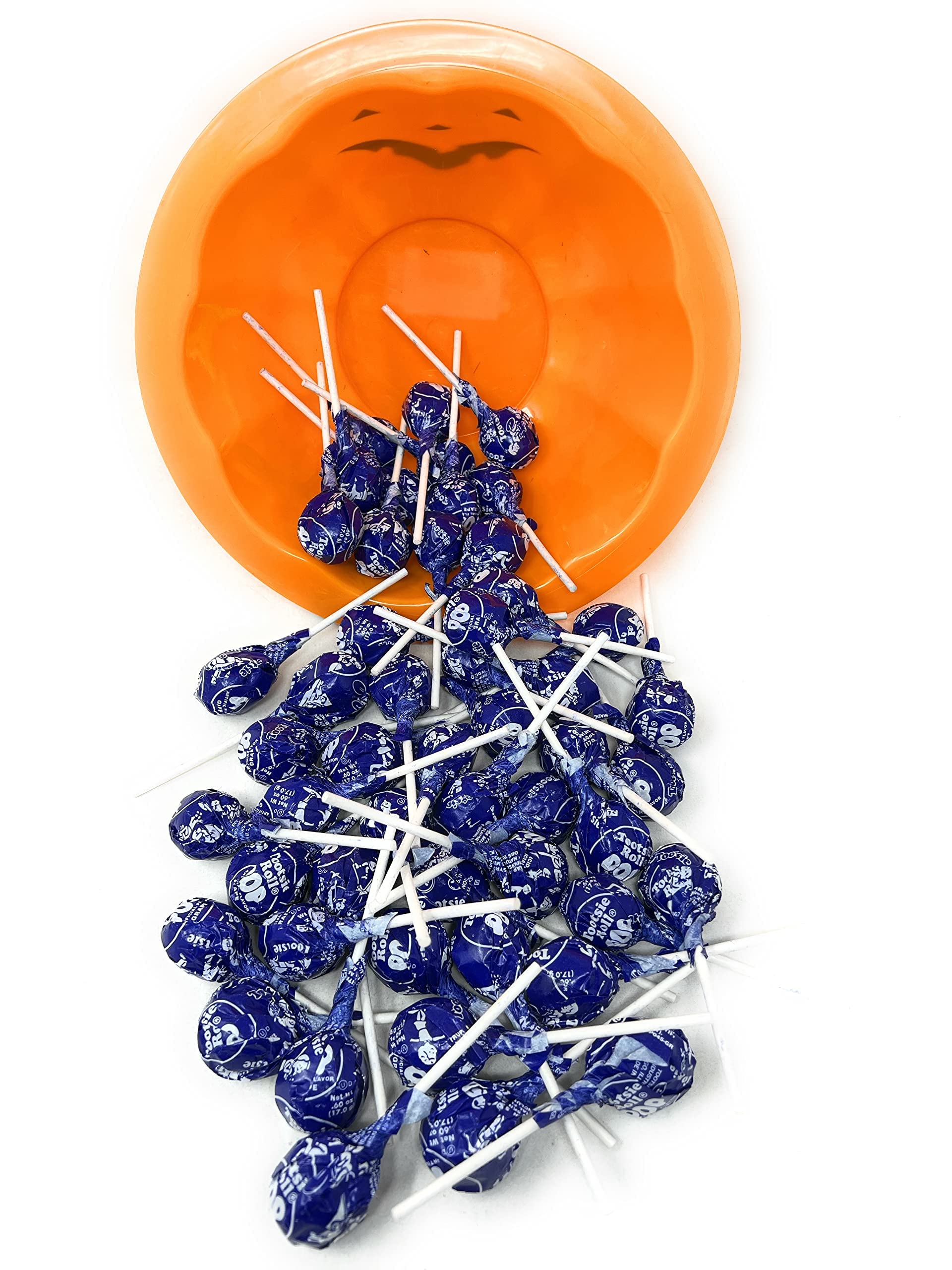 Assortit grape Tootsie Pops image for bulk candy display and gift ideas.