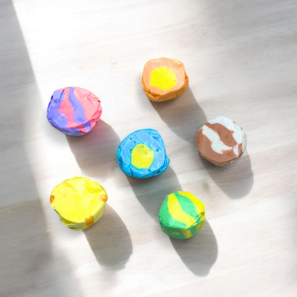 Assortit tropical taffy passion fruit flavor, tangy-sweet treat for gatherings.