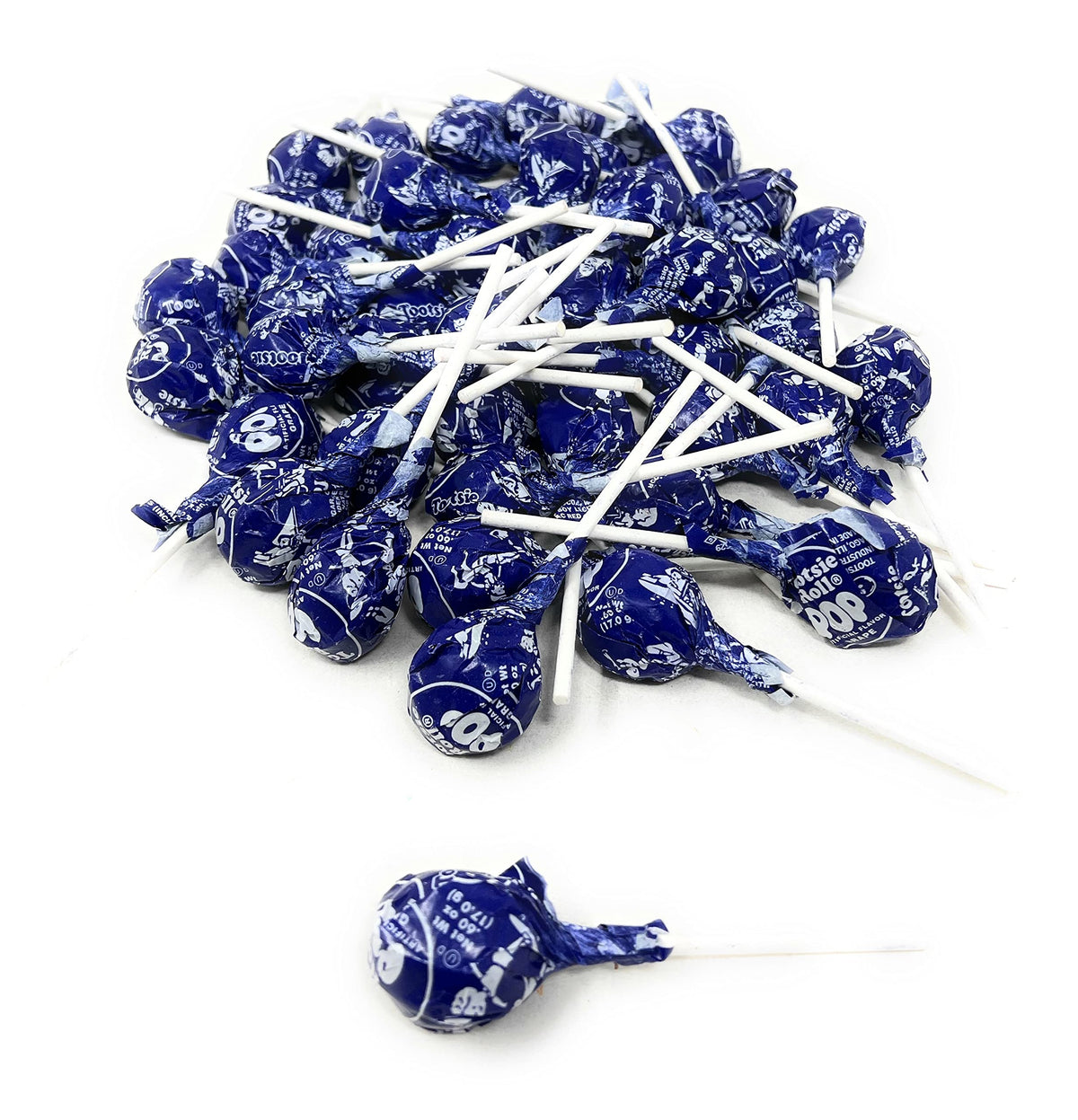 Assortit Purple Grape Tootsie Pops bulk pack ideal for parties and vending refills.