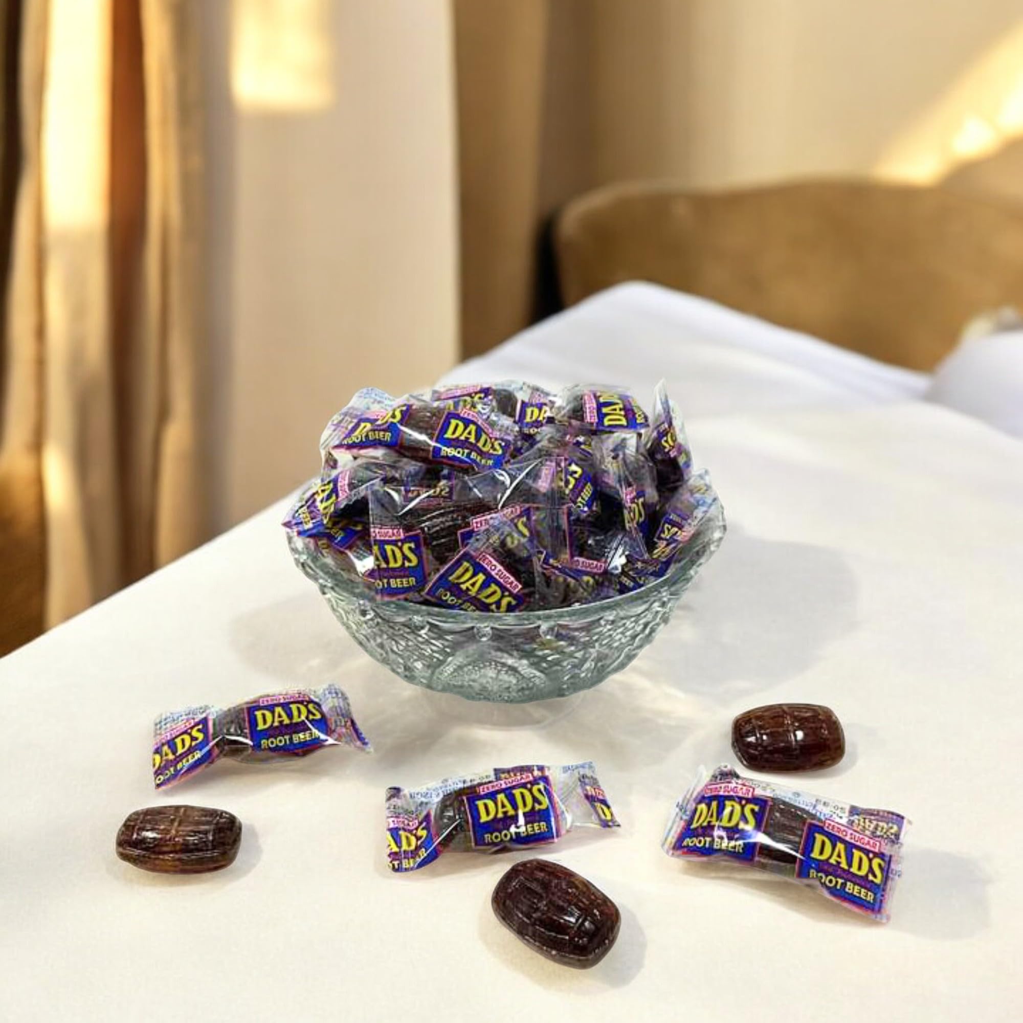 Assortit Root Beer Barrels candy-barrel shape, long-lasting flavor experience.