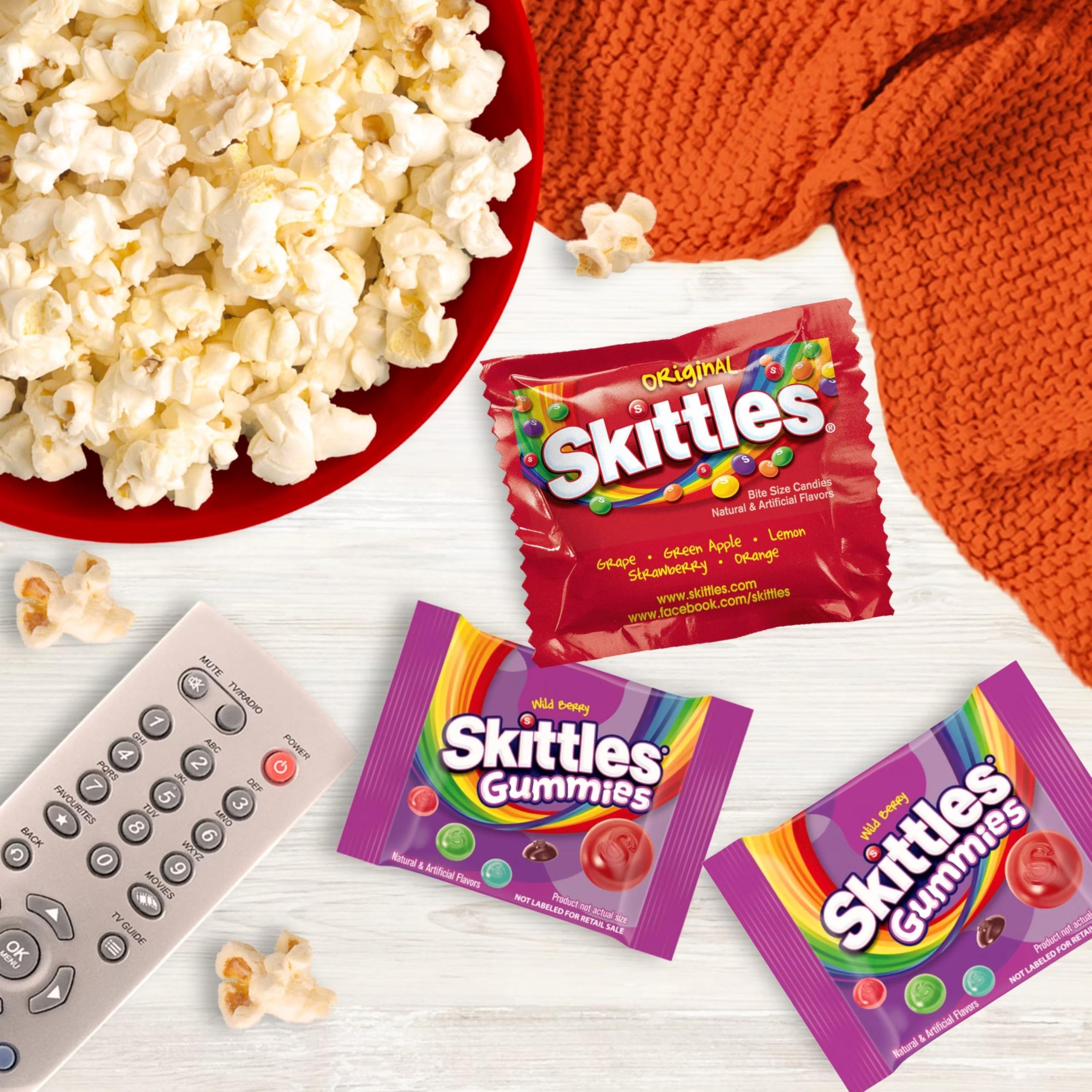 Assortit Skittles Collab sealed bag—pantry-ready, keeps candy fresh.