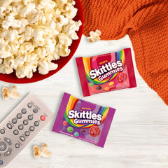 Assortit Skittles Gummies Mix chewy texture ideal for on-the-go snacking.