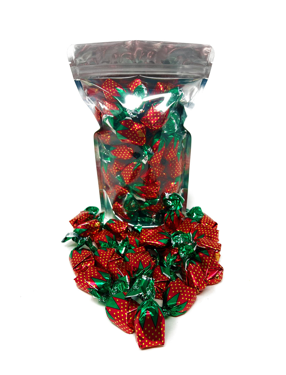 Re-sealable bag keeps Assortit treats fresh for parties or travel