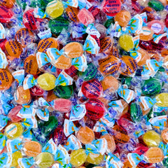 Assortit sugar-free Italian fruit soft jellies pack for shareable snacks.