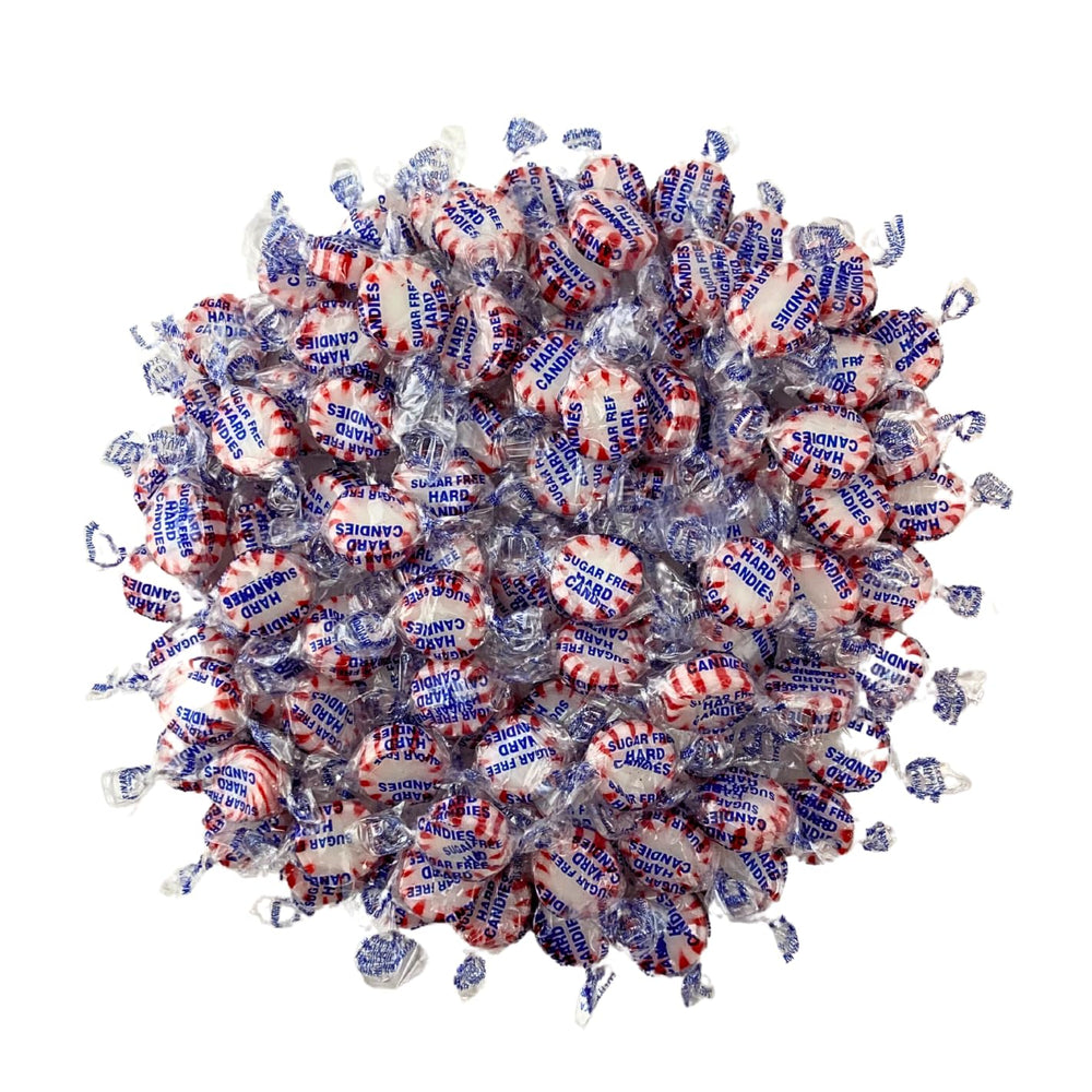 Assortit sugar free peppermint starlight mints bulk bag for convenient sharing.