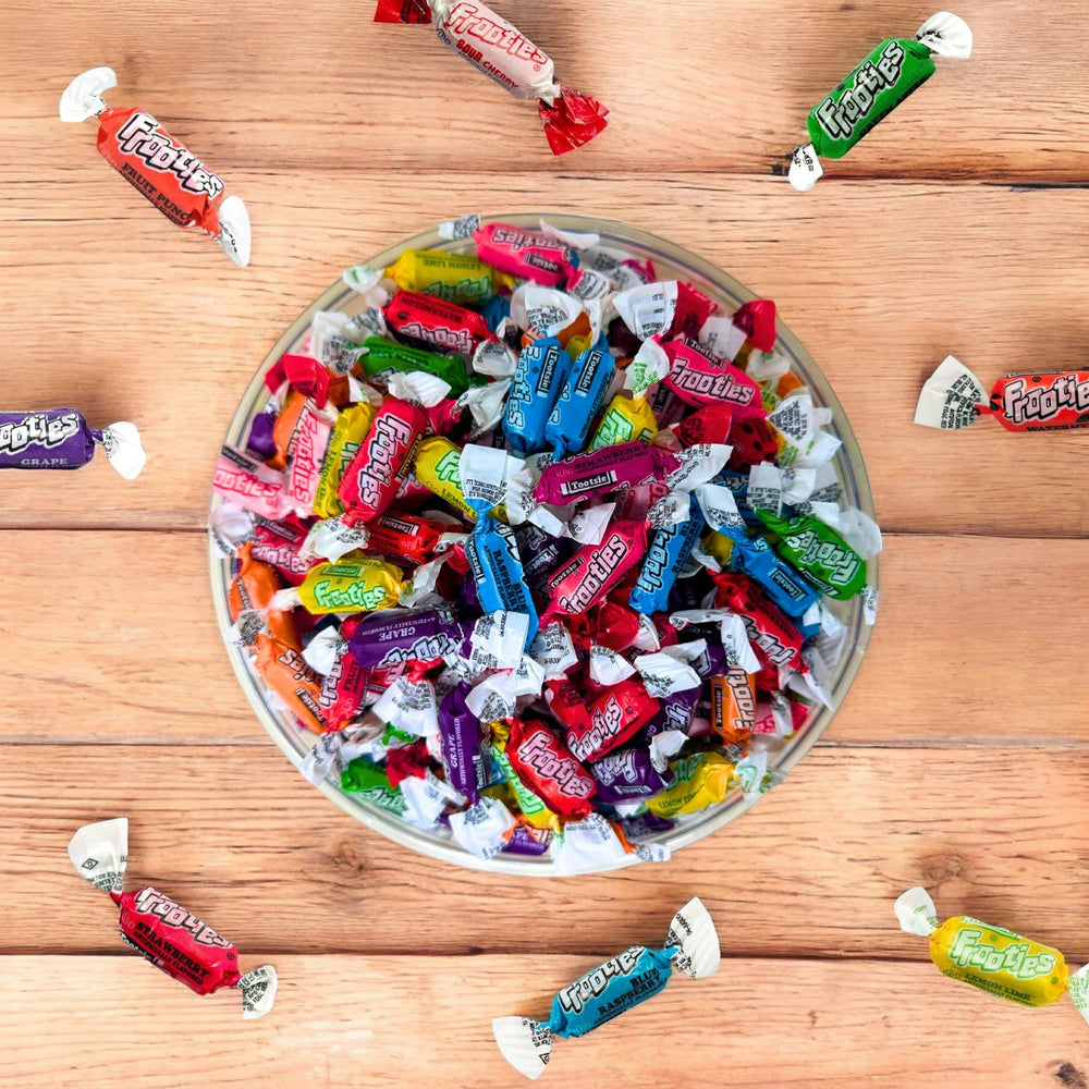 Assortit Tootsie Frooties 1-5lb bag keeps treats ready for gatherings