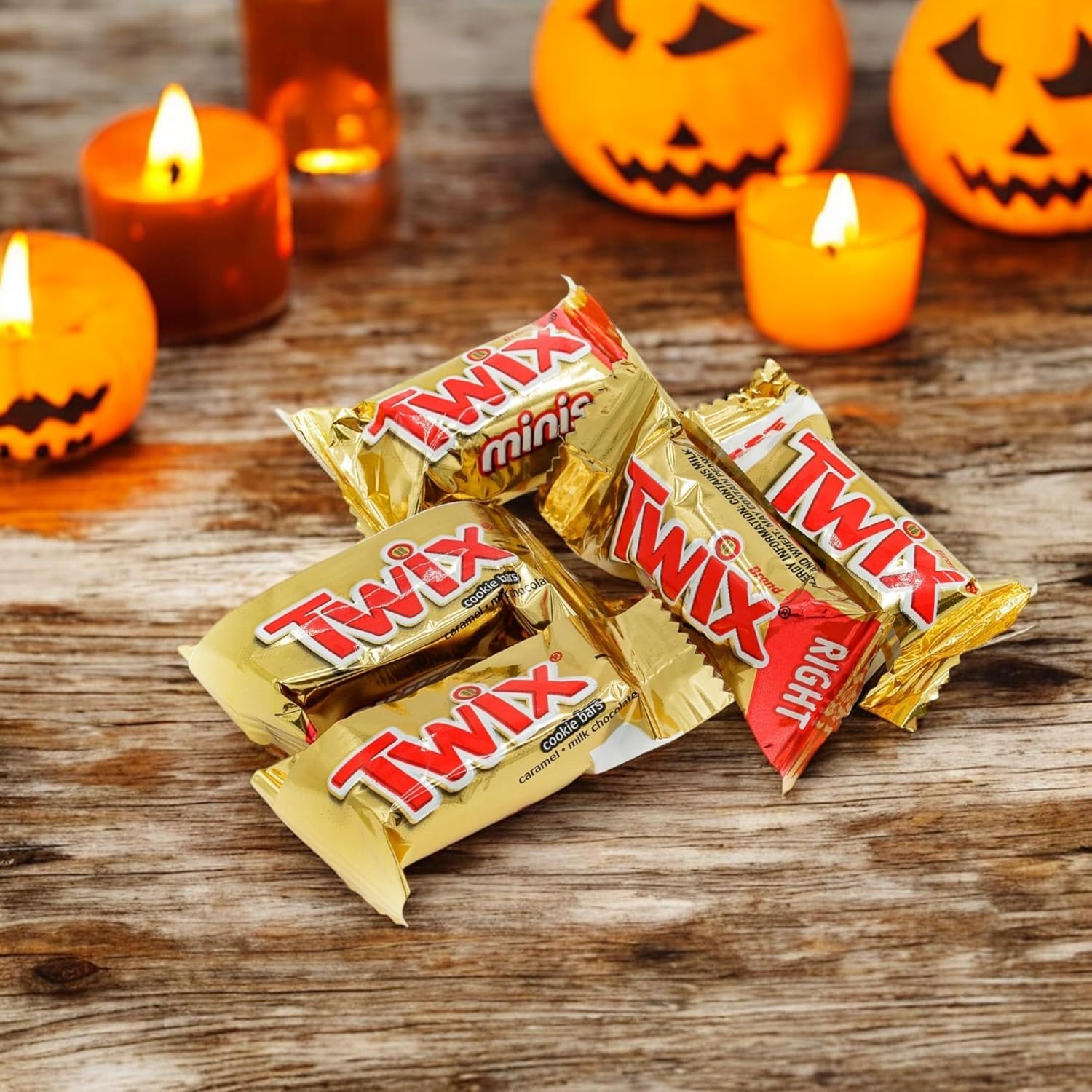 Assortit Twix Fun Size Minis ready for pinatas and classroom bowls