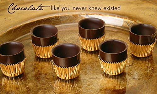Astor Chocolate Liqueur Cups served with dessert options.