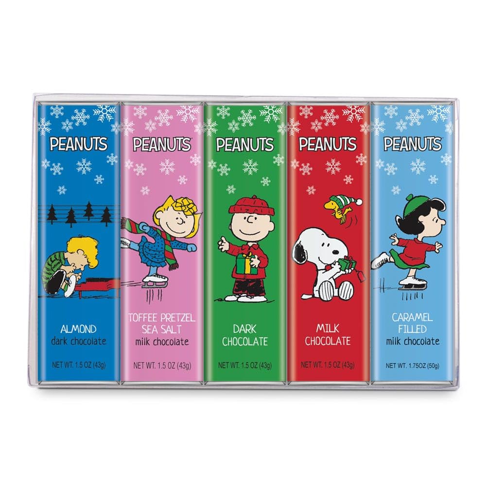 ASTOR Peanuts Christmas gift pack in festive box for holiday gifting