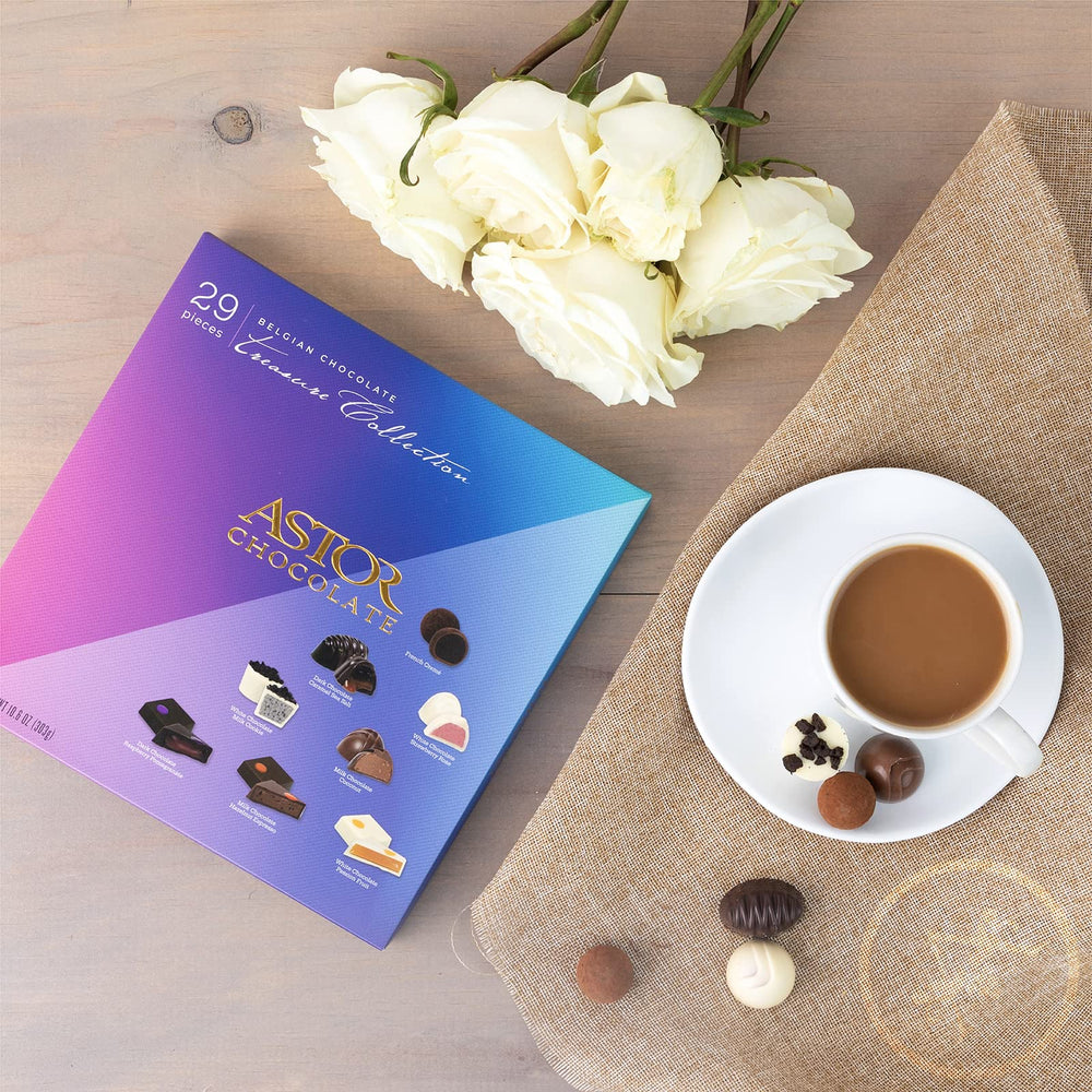 ASTOR White Strawberry Rose truffle offers floral notes.