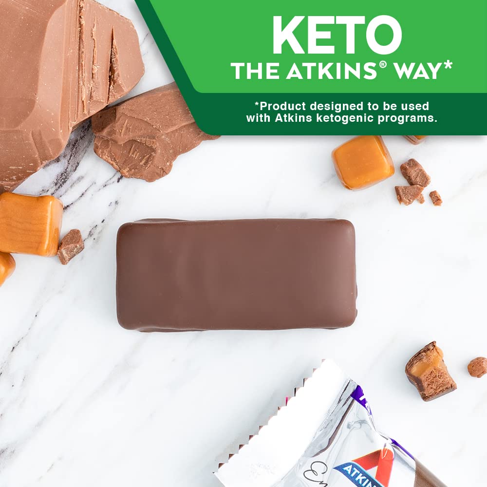 Atkins Endulge five-count carton, convenient portion-controlled dessert option