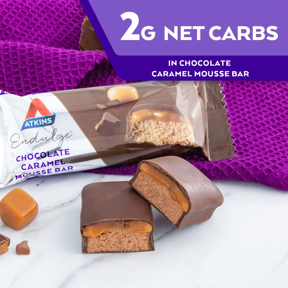 Atkins Endulge individual wrappers, on-the-go snacking convenience