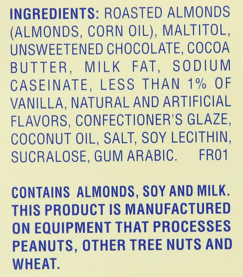 Serving outdoors: Atkins Endulge chocolate-covered almonds as a keto-friendly treat