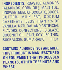 Serving outdoors: Atkins Endulge chocolate-covered almonds as a keto-friendly treat