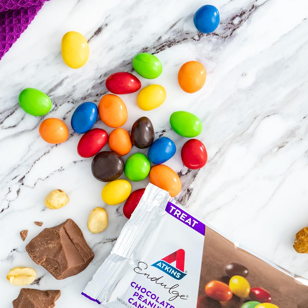 Atkins Endulge on-shelf display as a dessert option.