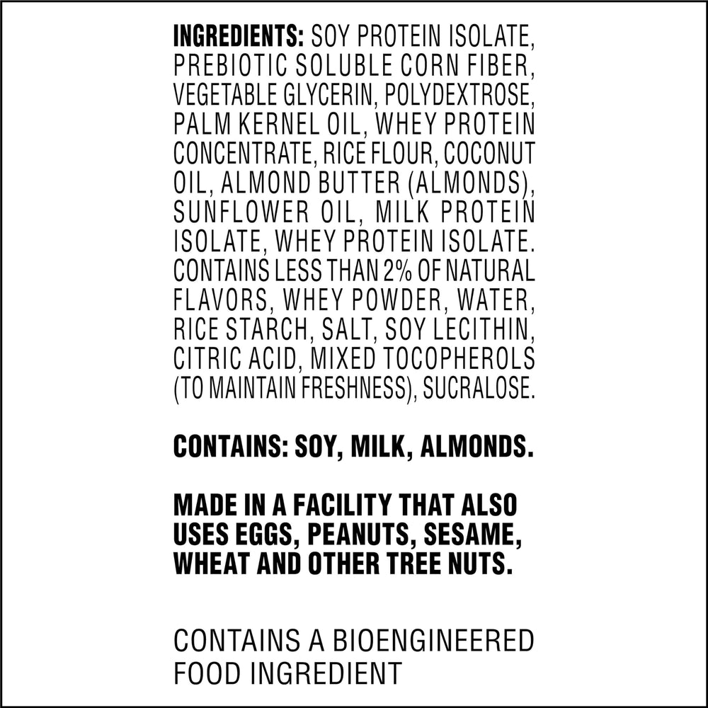 Atkins Lemon Snack Bar almond butter close up emphasizes real ingredients