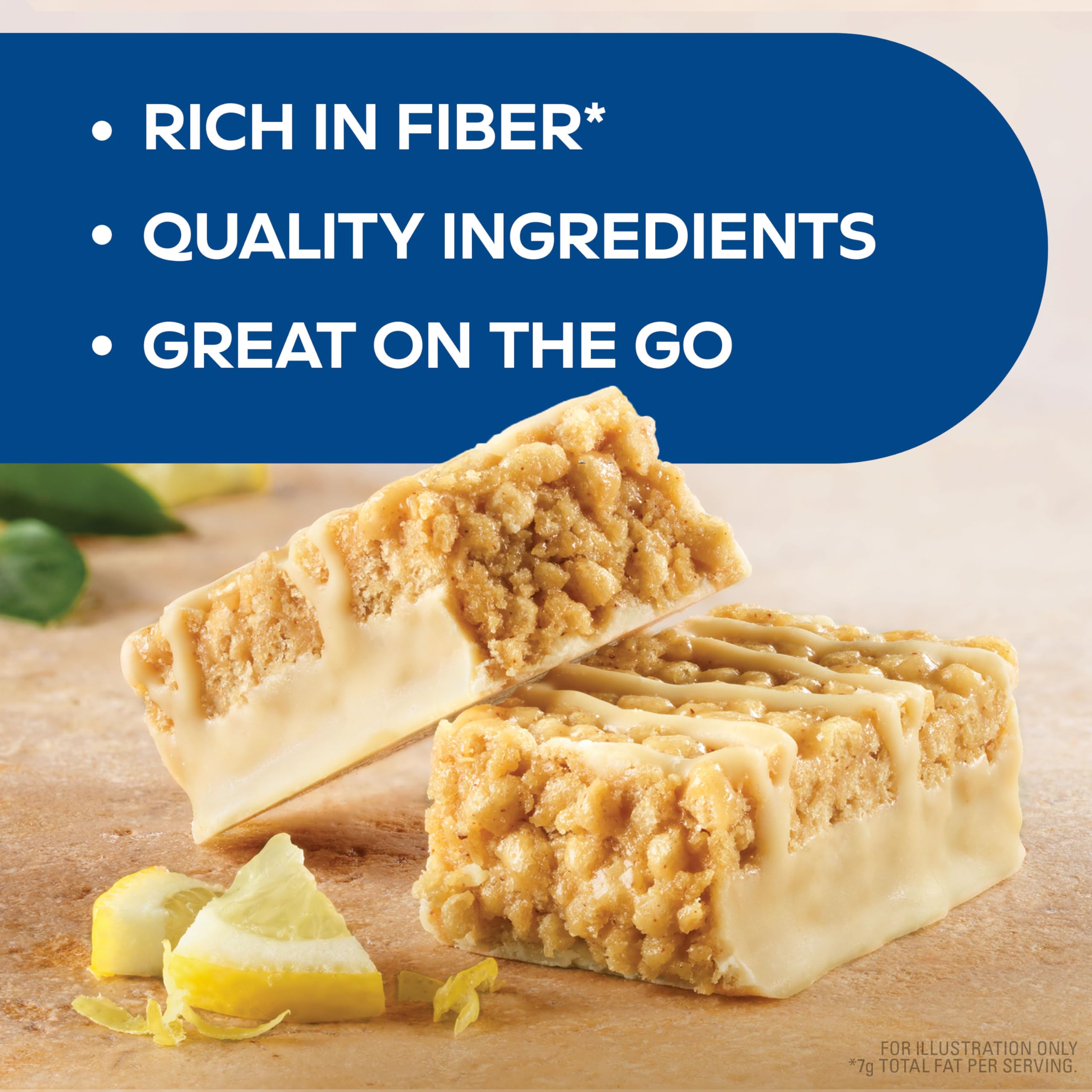 Atkins Lemon Snack Bar in hand demonstrates quick, portable energy