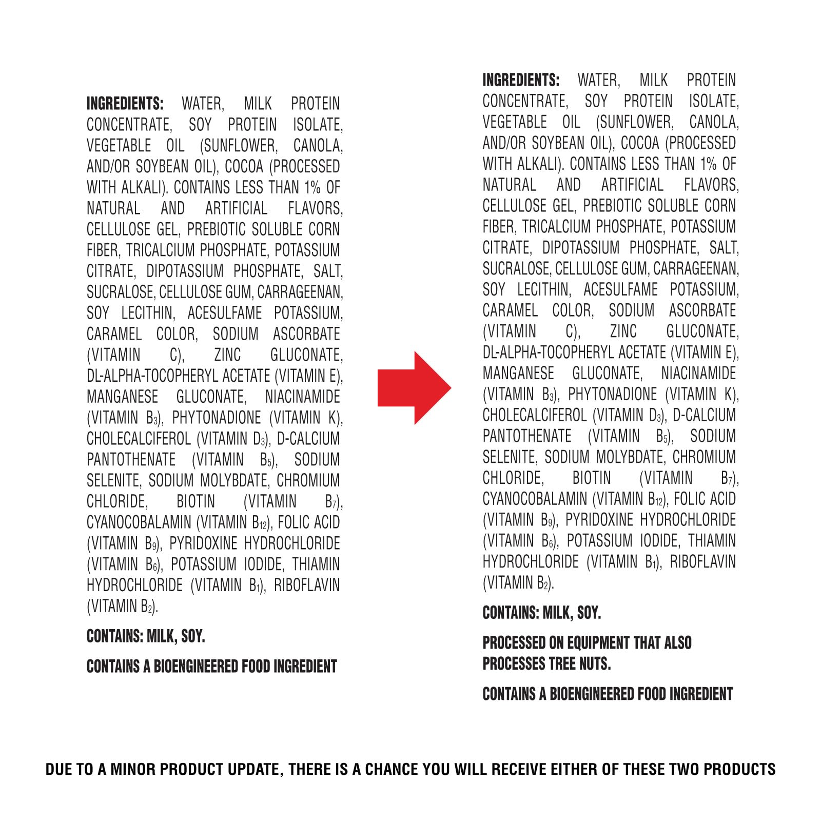 Atkins Milk Chocolate Delight shake nutrition panel highlights 2g net carbs