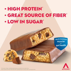 Atkins Strong bar pack showing four bars for grab-and-go</
