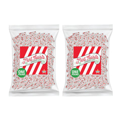 Atkinsons Natural Mint Twists bag, red and white candy, ideal for party buffets and gifts.