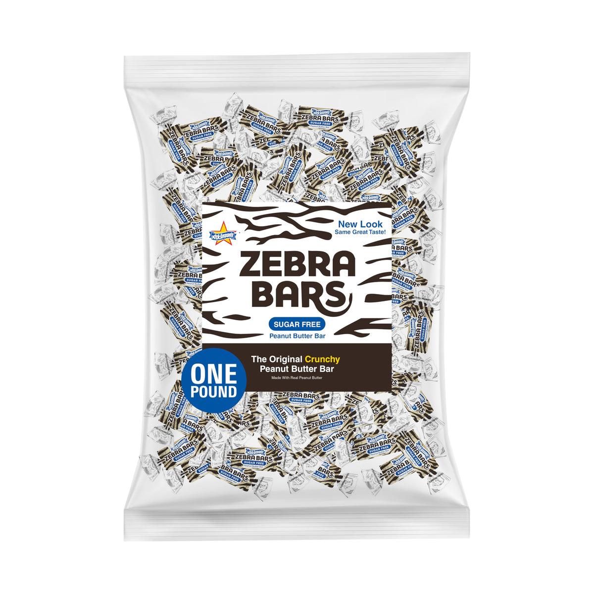Atkinson's Sugar Free Peanut Butter Bars; crunchy texture ideal for guilt-free snacking
