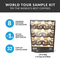 Atlas Coffee Club tasting note cards help compare roasts and track preferences