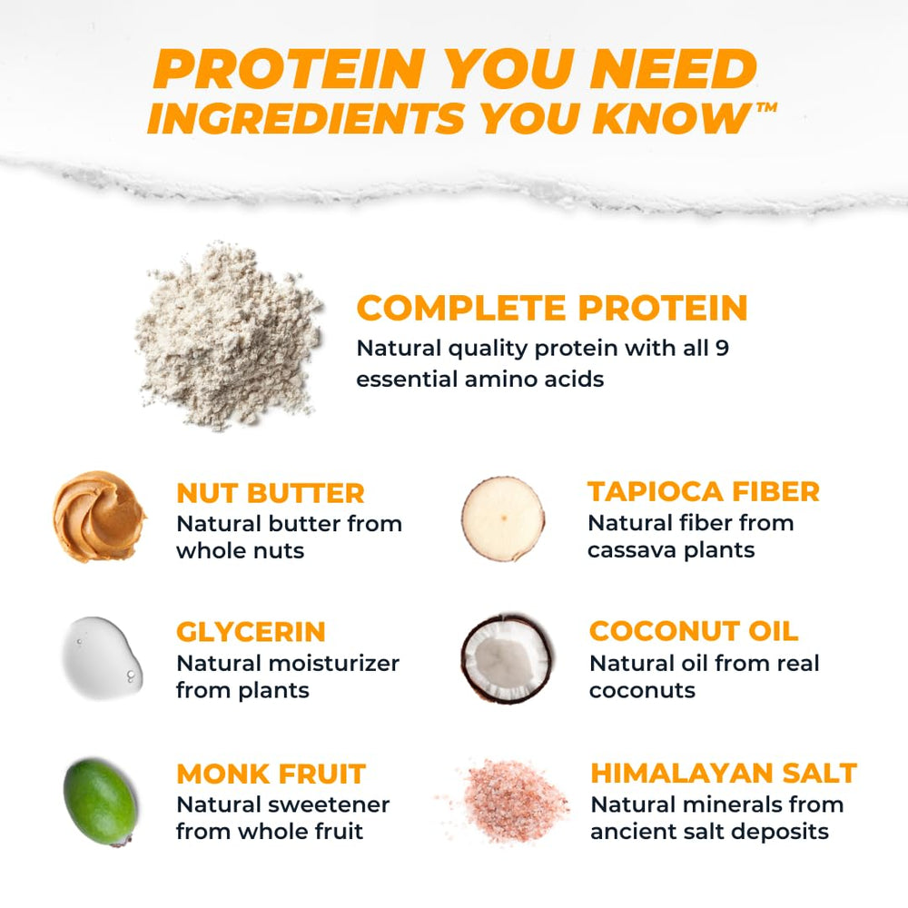 Atlas Protein Bar no seed oils claim shown on packaging visually appealing.