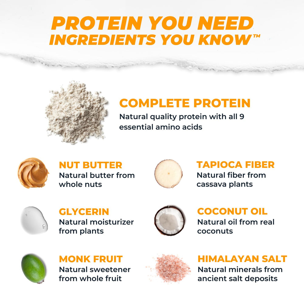 Atlas Real Food Protein Bar variety pack shot emphasizes 12-bar selection for on-the-go options