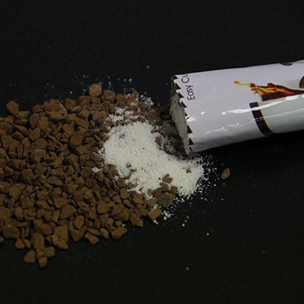 Close-up of natural casein and Arabica ingredients in Atomy sticks.