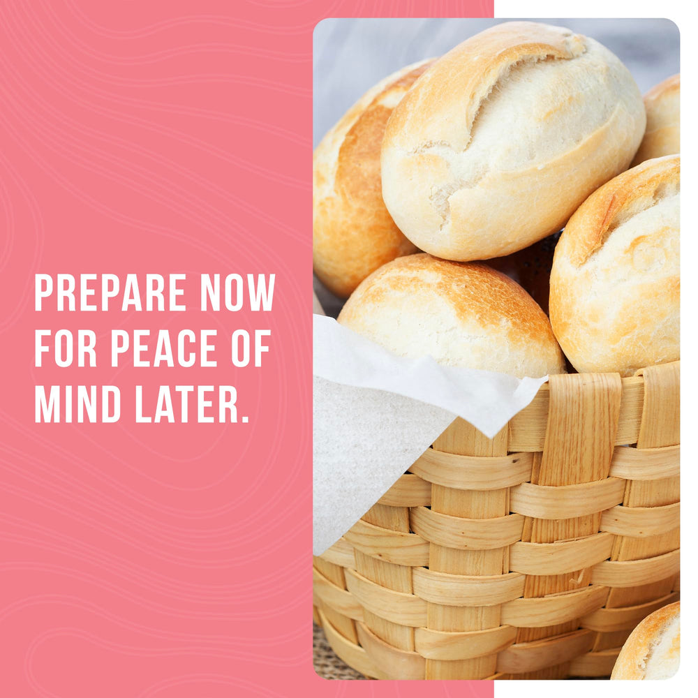 Augason Farms bread and roll mix can emergency kit staple for prep readiness