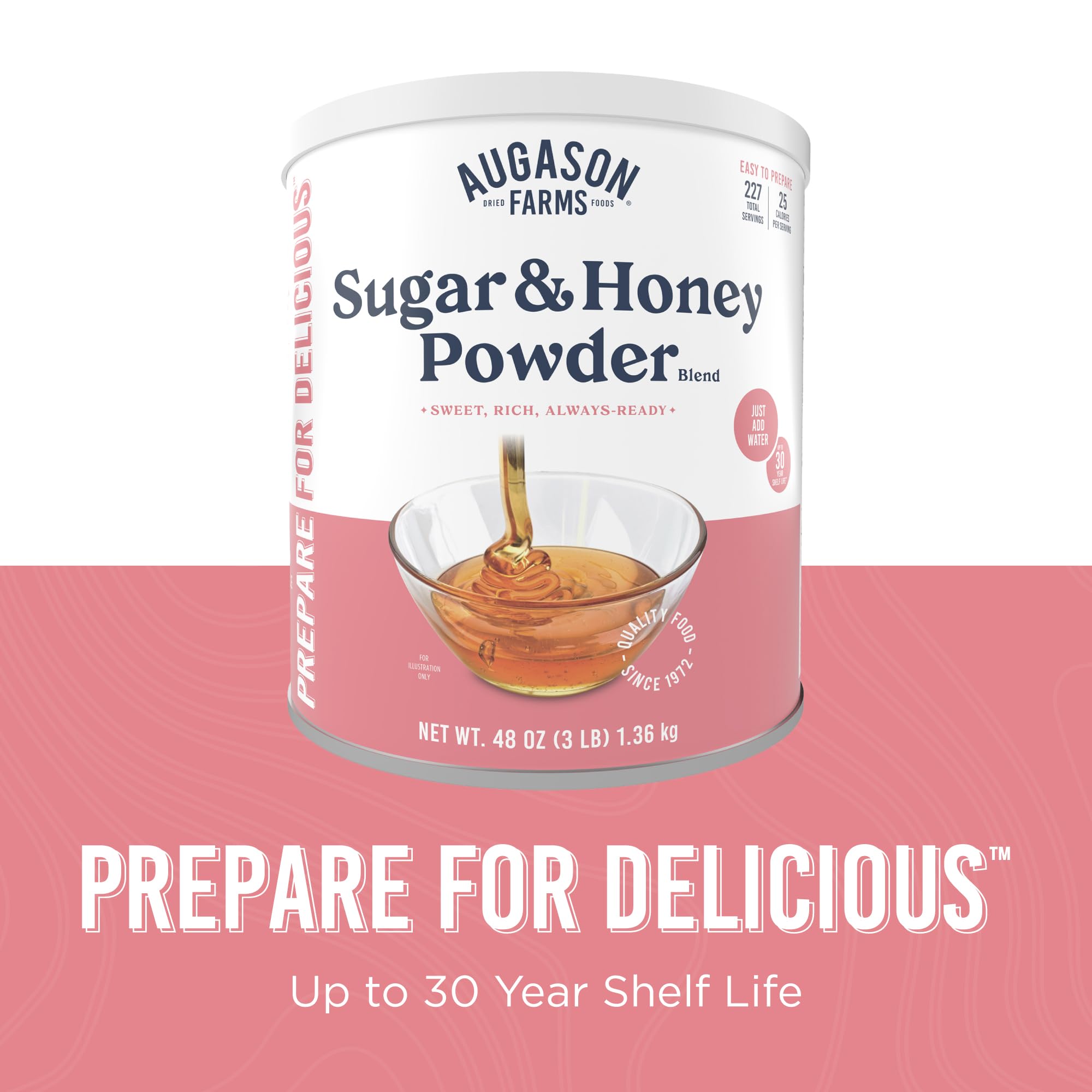 Augason Farms emergency food supply blend suitable for camping meals.