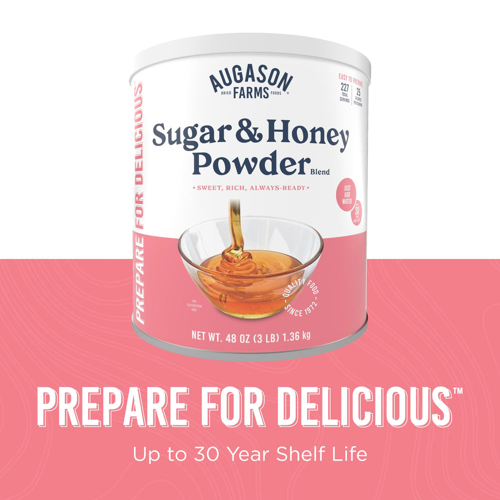 Augason Farms emergency food supply blend suitable for camping meals.