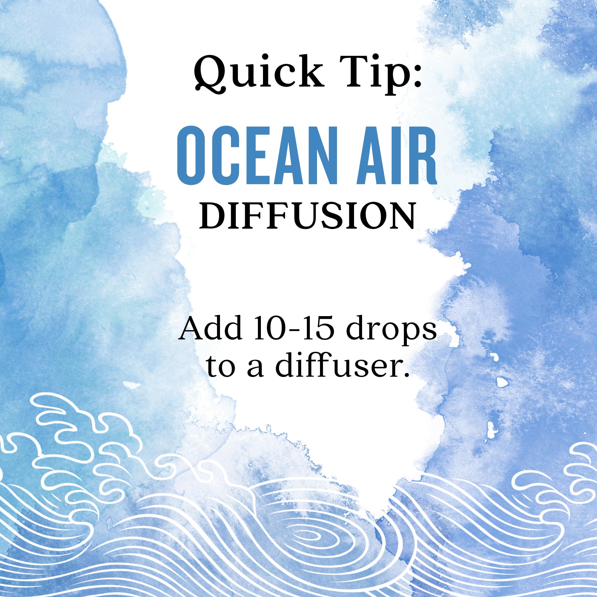 Aura Cacia Ocean Air room scene conveys tranquil aroma.