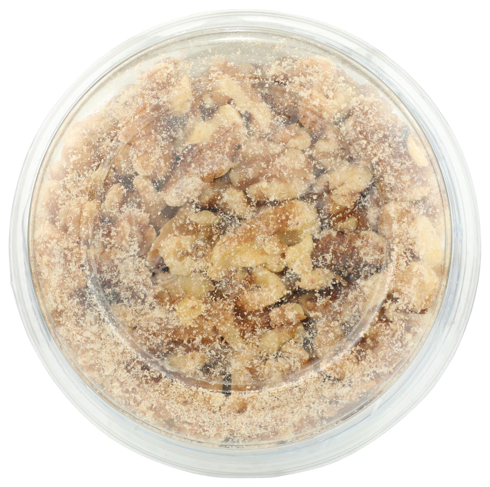 Aurora Organic Walnut Halves US origin label; baking-ready.