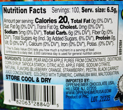 Ausome 100 Fruit Nuggets mini pouches close-up, real juice flavor for kids.