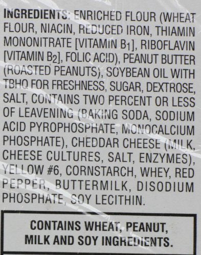 Austin Cheese Crackers 27-count box ready for lunchboxes