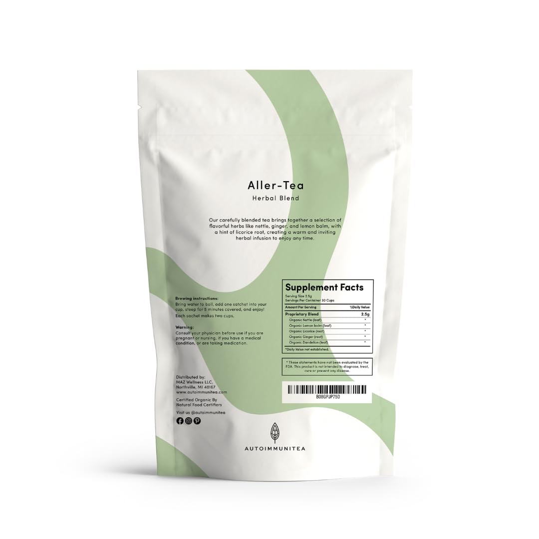 Autoimmuni-Tea USA-made packaging highlights quality and care