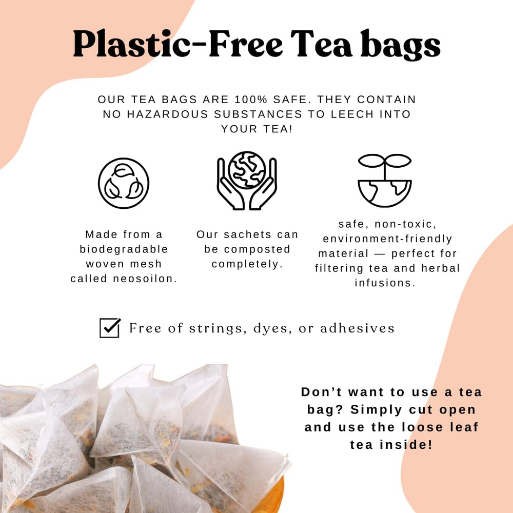 Autoimmuni-Tea USDA-organic ingredients packaging on display.