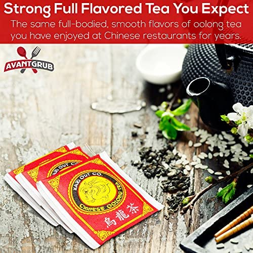 Avant Grub Chinese tea sachets 150-pack shown for easy family or office use.