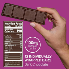 AWAKE Chocolate Bar individually wrapped for on-the-go energy