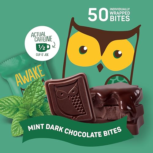 Awake Bites on desk, ideal coffee alternative for afternoon focus.