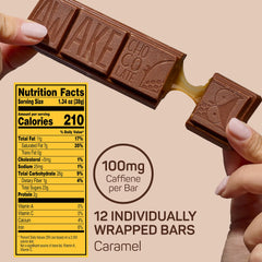 Individually wrapped AWAKE bars ready for travel and daily use.