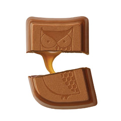 AWAKE Caffeinated Chocolate Bites caramel close up for quick energy.