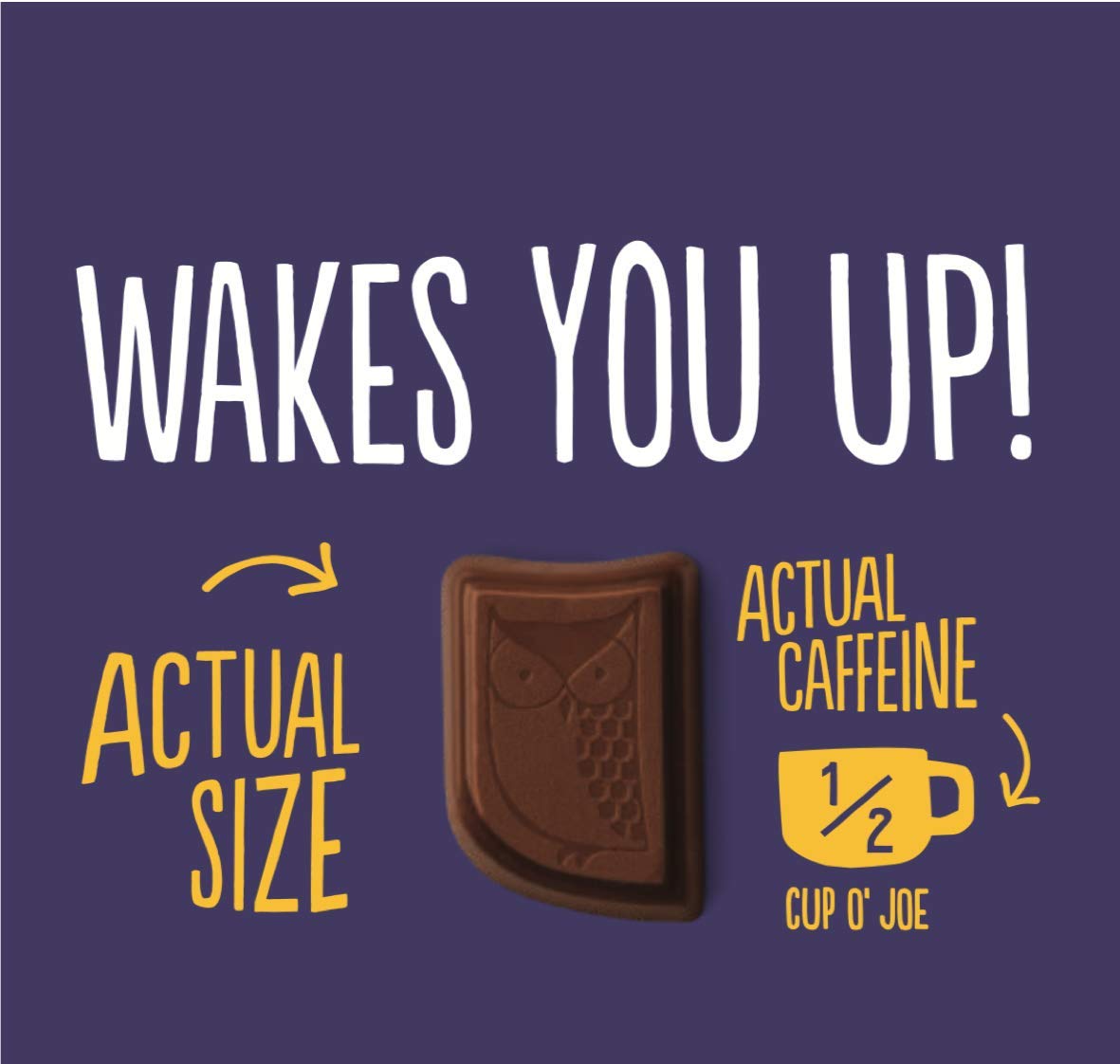 Awake Caffeinated Chocolate Bites varieties montage showing all five flavors.