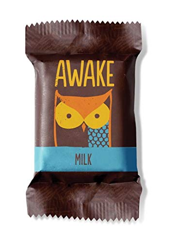 Awake Caffeinated Chocolate Energy Bites peanut butter pack, rich nuttiness for focus.